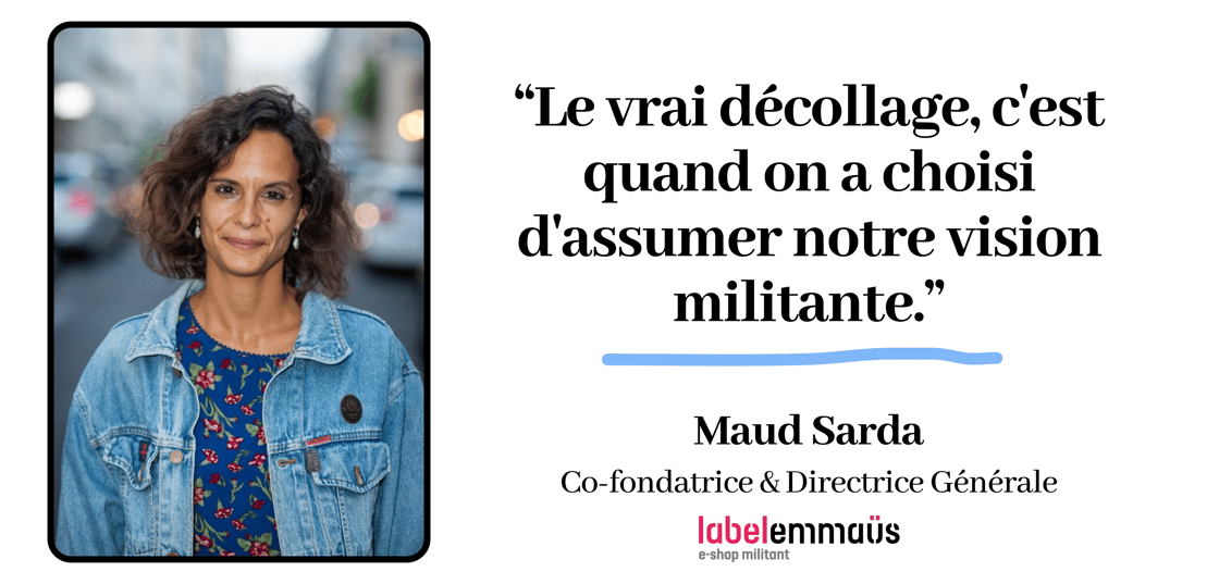 Maud Sarda de Label Emmaüs
